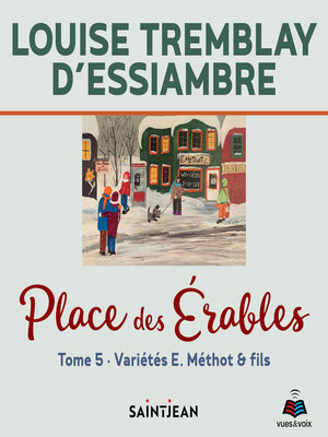 cover image of Place des érables--Tome 5
